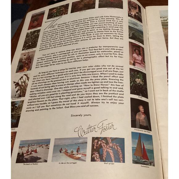 Walter Foster Art Book 64 How To Paint From Your Color Slides Photos Instruction - Picture 5 of 8